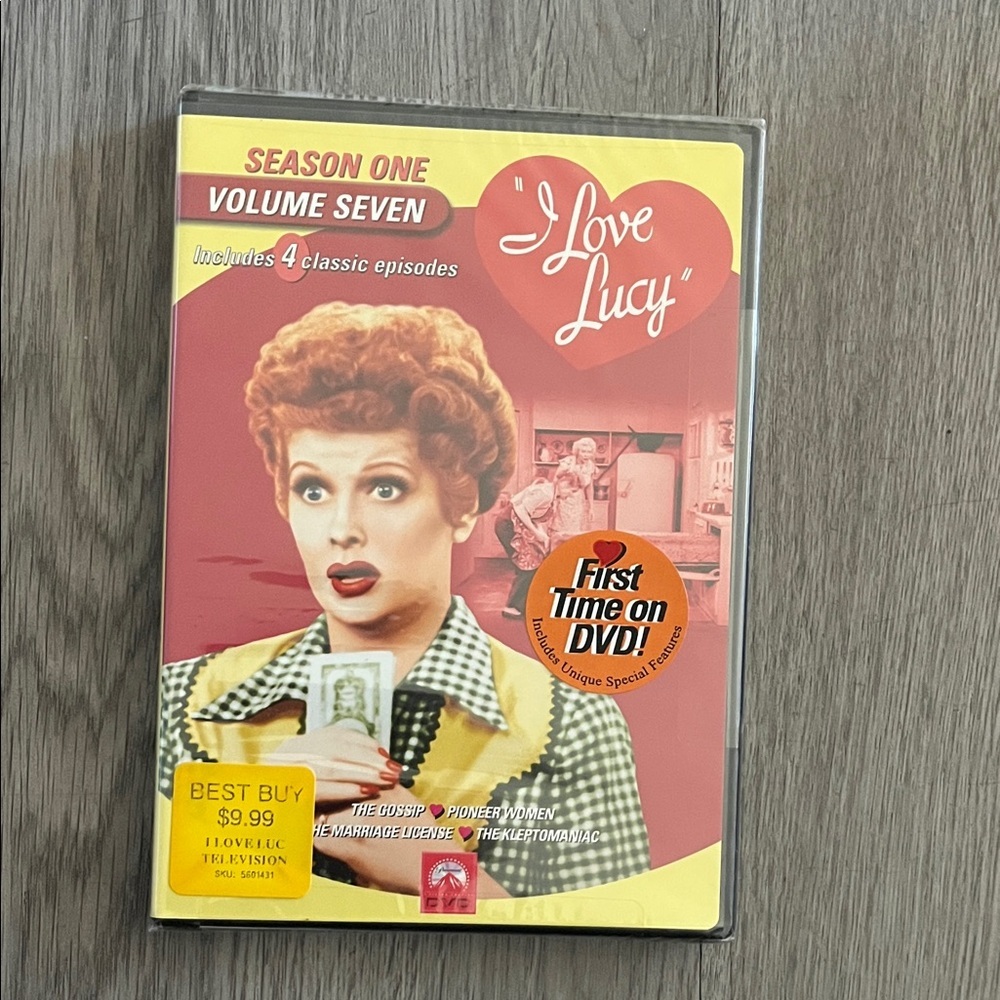 I Love Lucy Season One Volume Seven DVD